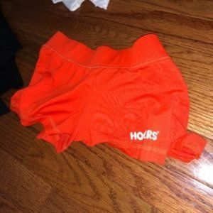 HOOTER GIRL UNIFORM SHORTS ORANGE